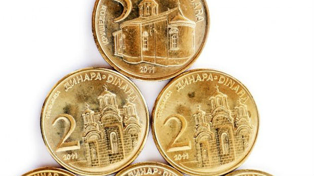 Od 26. jula u opticaju novčići od 1, 2 i 5 dinara