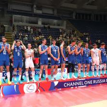 Odbojkaši Srbije poraženi od Rusije u prijateljskom meču