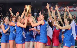 
					Odbojkašice Srbije proslavile titulu prvaka Evrope s navijačima u Beogradu 
					
									