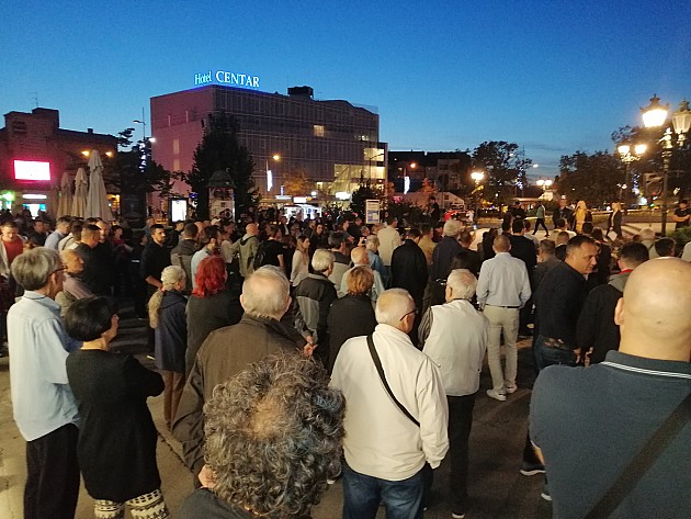 Održan još jedan protest Saveza za Srbiju protiv režima
