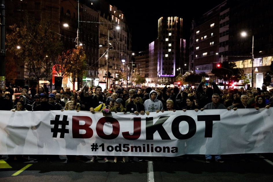 Održan protest 1 od 5 miliona u Beogradu