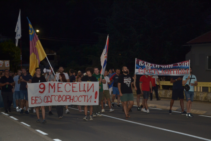 Održan protest „Devet meseci bez odgovornosti“ (Foto)