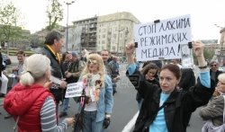 Održan protest Protiv diktature u Beogradu