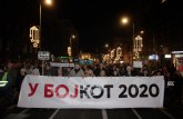 Održan protest U bojkot 2020