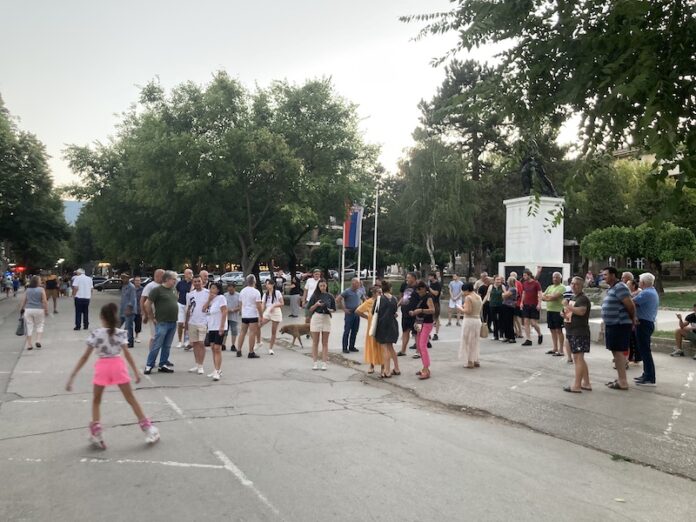 Održan protest u Prokuplju u znak podrške građanima Vrbasa i Bačke Palanke