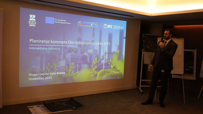 Održane trodnevne radionice o uspostavljanju Eko-industrijskog parka u Vranju