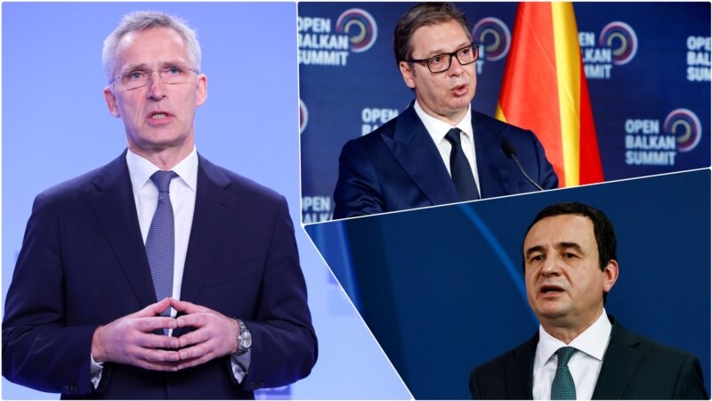  Stoltenberg sa Vučićem i Kurtijem u Briselu: KFOR spreman da interveniše ako je ugrožena stabilnost