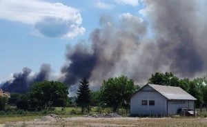 Ogroman požar na kragujevačkoj deponiji u Jovanovcu: Sve raspoložive snage na gašenju