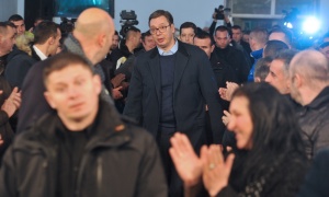 On se večeras prvi obratio Vučiću: Hvala Vam predsedniče što ste došli, ali naši problemi su...