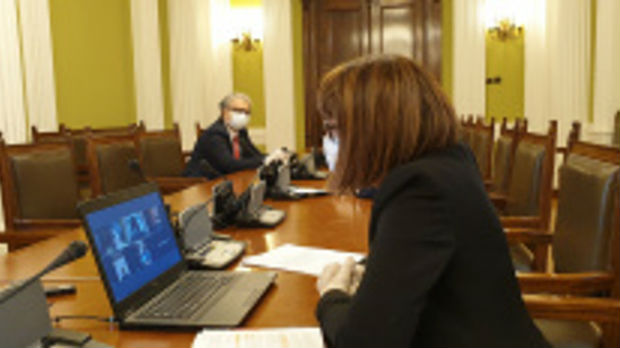 Onlajn sastanak Gojkovićeve sa potpredsednicima Skupštine