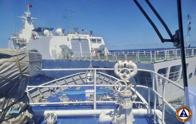 Opasan manevar: Kineski ratni brod upotrebio topove VIDEO/FOTO