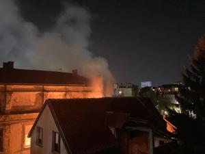 Opet požar u Episkopskoj u Nišu u istoj zgradi kao pre dva i po meseca