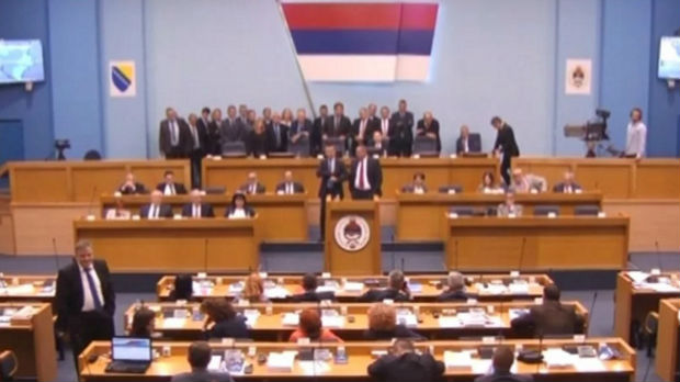 Opozicija blokirala rad parlamenta RS