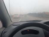Oprez na putu, magla i moguća poledica