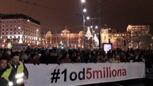 Organizatori protesta “Jedan od pet miliona” traže sastanak sa direktorom RTS