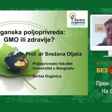 Organska proizvodnja: GMO ili zdravlje? - prof. dr Snezana Oljaca (VIDEO)
