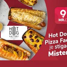 Originalni američki hot dog iz Hot Dog & Pizza Factory na Mister D aplikaciji
