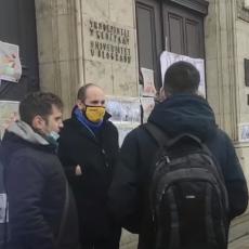 Oštro osuđujemo okupljanje studenata Predsedništvo SPUB se oglasilo povodom dešavanja ispred zgrade Rektorata