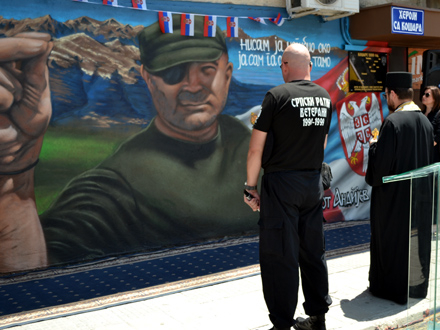 Otkriven mural posvećen ruskom dobrovoljcu Alberu Andijevu FOTO
