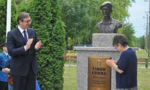 Otkriven spomenik heroju sa Košara: Tibor Cerna umro za svakog od nas