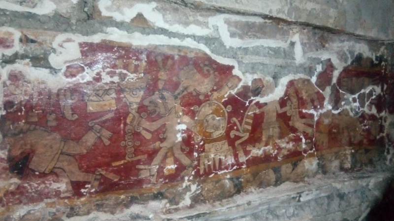 Otkriveni ratni murali u drevnim zapotečkim grobnicama u Meksiku