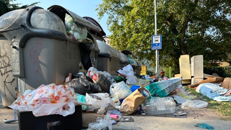 Otpad prekrilo Skoplje