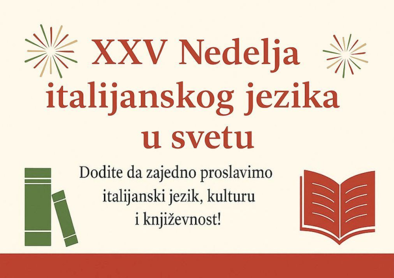 Otvara se izložba „Italofonija u Vranju“ u okviru Nedelje italijanskog jezika