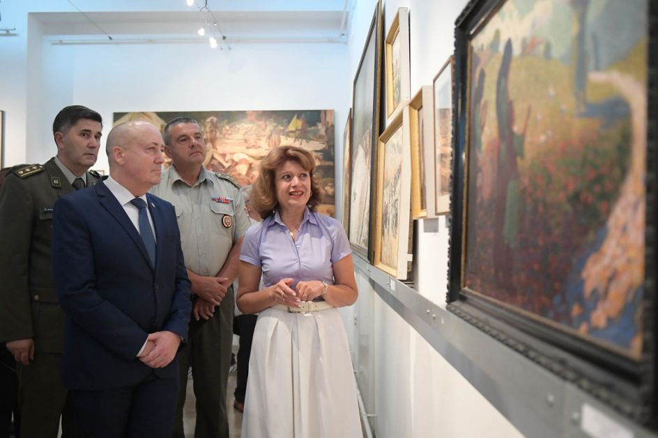 Otvaranjem izložbe ratnih slikara obeležen Dan Vojnog muzeja