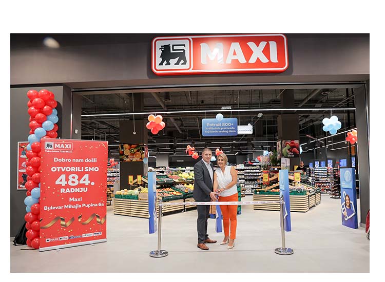 Otvoren nov i moderan Maxi u tržnom centru Ušće