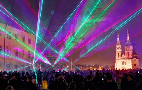 Otvoren treći Festival svjetla u Zagrebu