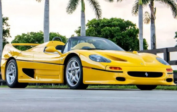 Ovaj žuti Ferrari F50 se prodaje za 6,5 miliona dolara