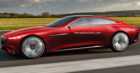 Ovako bi mogao da izgleda Vision Mercedes-Maybach 6 Coupe sa 4 vrata