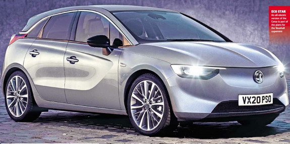 Ovako bi mogla da izgleda Opel Corsa EV