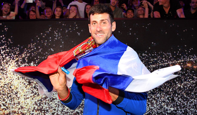 Ovako je Novak čestitao Đereu na trofeju i emotivnom govoru (foto)