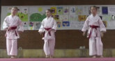 Ovo nema ni u Japanu: Identične trojke - jedinstveni karate tim VIDEO