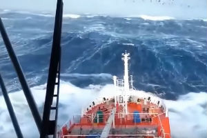 Ovog trenutka se plaše svi kada zakorače na brod! Pogledajte neverovatne prizore sa Tihog okeana! 