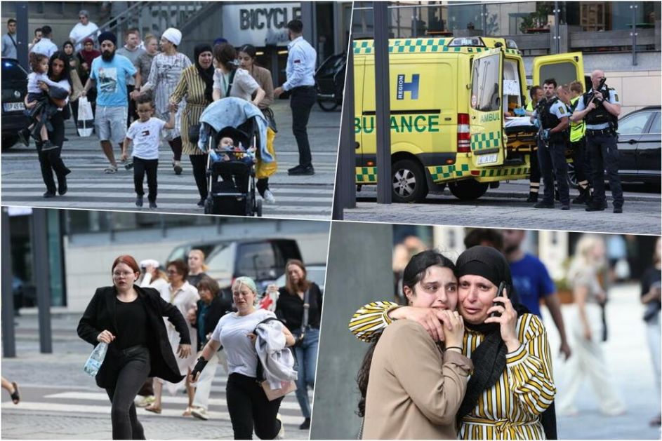 PANIKA U KOPENHAGENU: Pucnjava u tržnom centru, ljudi masovno beže, ima povređenih FOTO, VIDEO