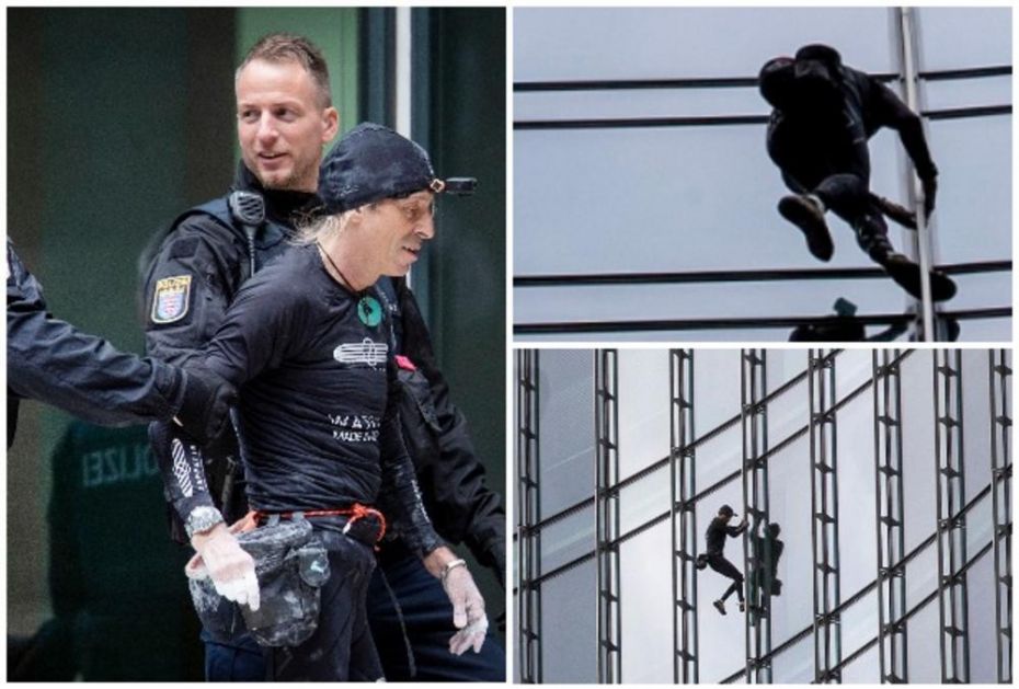 PAO FRANCUSKI SPAJDERMEN: Popeo se na 154 metara viskoju zgradu, ali je ipak uhapšen (FOTO)
