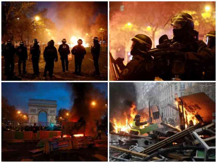 PARIZ I DALJE GORI ZBOG CENA GORIVA: Protesti se nastavljaju, policija upotrebila GUMENE METKE! Povređeno 20, a uhapšene desetine demonstranata (FOTO, VIDEO)