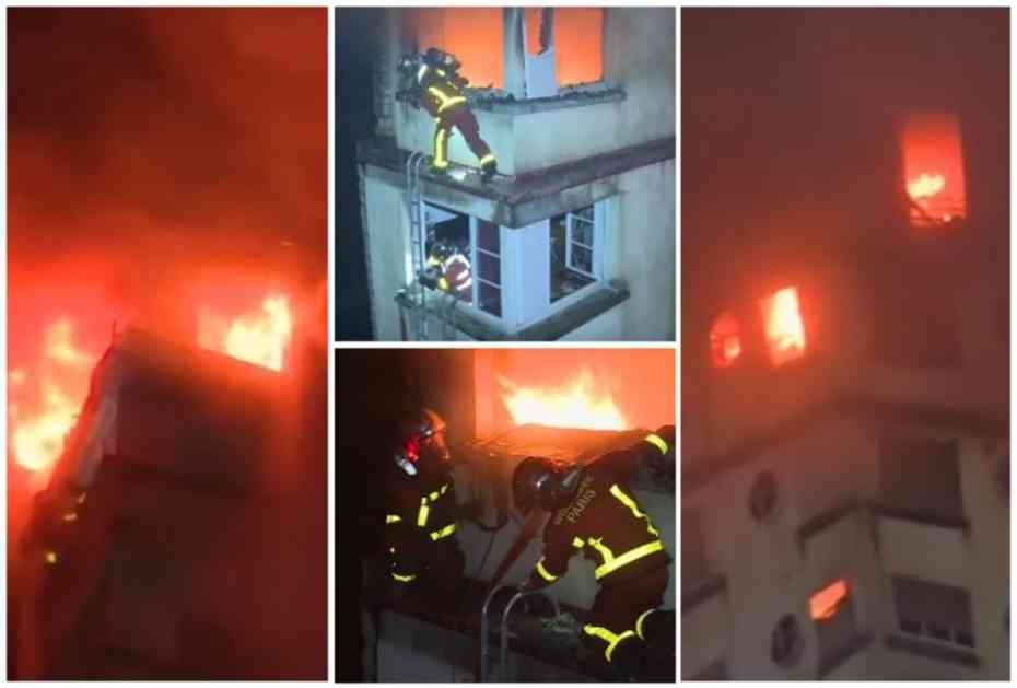 PARIZ KAO U PAKLU, 10 MRTVIH: Pogledajte kako se 200 vatrogasaca bori sa BUKTINJOM dok oko njih PLAMEN guta sve! (FOTO, VIDEO)