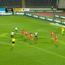 PARTIZAN OPET VODI: Prvi seniorski gol Ognjena Ugrešića (VIDEO)