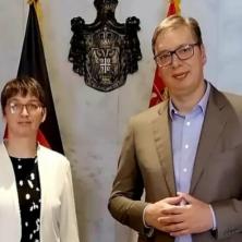 PARTNERSTVO OD IZUZETNOG ZNAČAJA Vučić se sastao sa nemačkom ambasadorkom