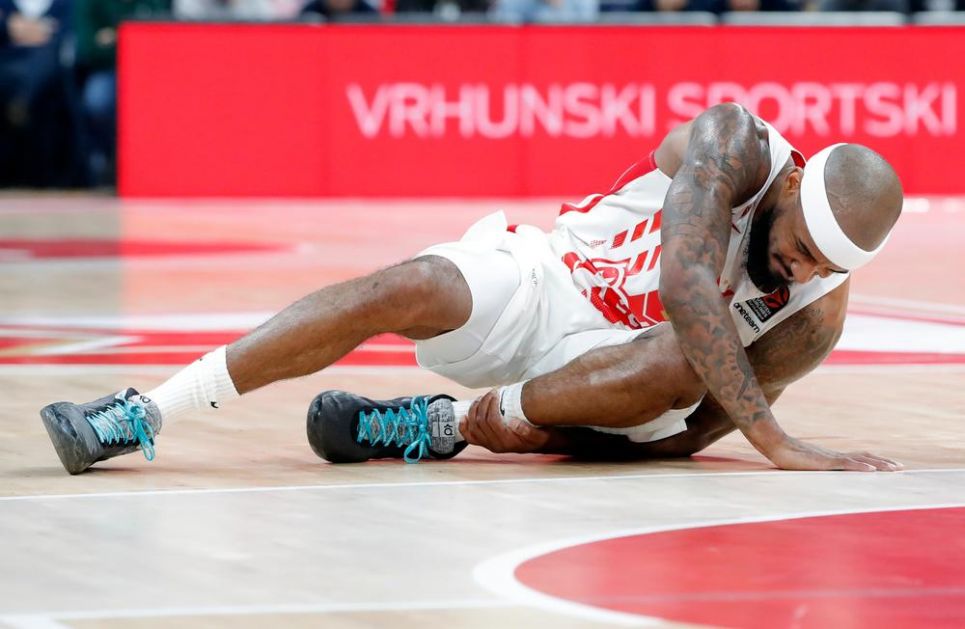 PEH ZA PEHOM ZVEZDE U FRANCUSKOJ: Dvojica košarkaša se povredila tokom utakmice sa Asvelom