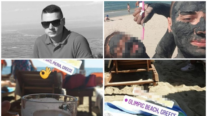 PINK.RS DONOSI POSLEDNJE FOTOGRAFIJE STEFANA KOJI SE UTOPIO U GRČKOJ: Pre tragedije se smejao i provodio sa sestrom na plaži (FOTO)