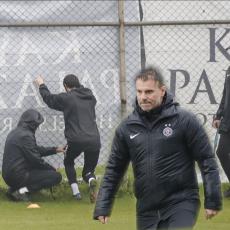 PO ŽESTOKOM PLJUSKU: Igrači Partizana treniraju iz sve snage, scene koje će ODUŠEVITI GROBARE (FOTO)