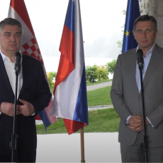 POMOĆI ĆEMO PRIJATELJIMA SA ZAPADNOG BALKANA DA UĐU U EU Pahor i Milanović istakli isti cilj - evrointegraciju regiona