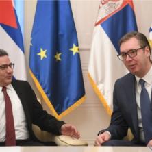 PONOSNI SMO NA 120 GODINA DIPLOMATSKIH ODNOSA Vučić primio u oproštajnu posetu kubanskog ambasadora (FOTO) 