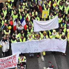PONOVNO OKUPLJANJE: Demonstranti iz pokreta Žuti prsluci širom Francuske zahtevaju SOCIJALNU I EKONOMSKU PRAVDU