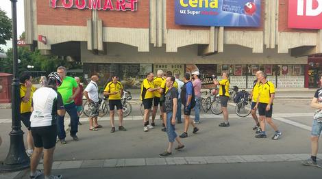 POSLE 600 KILOMETARA Jagodinski biciklisti stigli na cilj