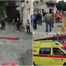 POTRESNE SLIKE IZ SPLITA! Nakon stravične eksplozije povređene prevoze u bolnicu, šteta je OGROMNA (VIDEO)